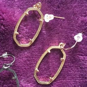 Kendra Scott rose gold Dani frames